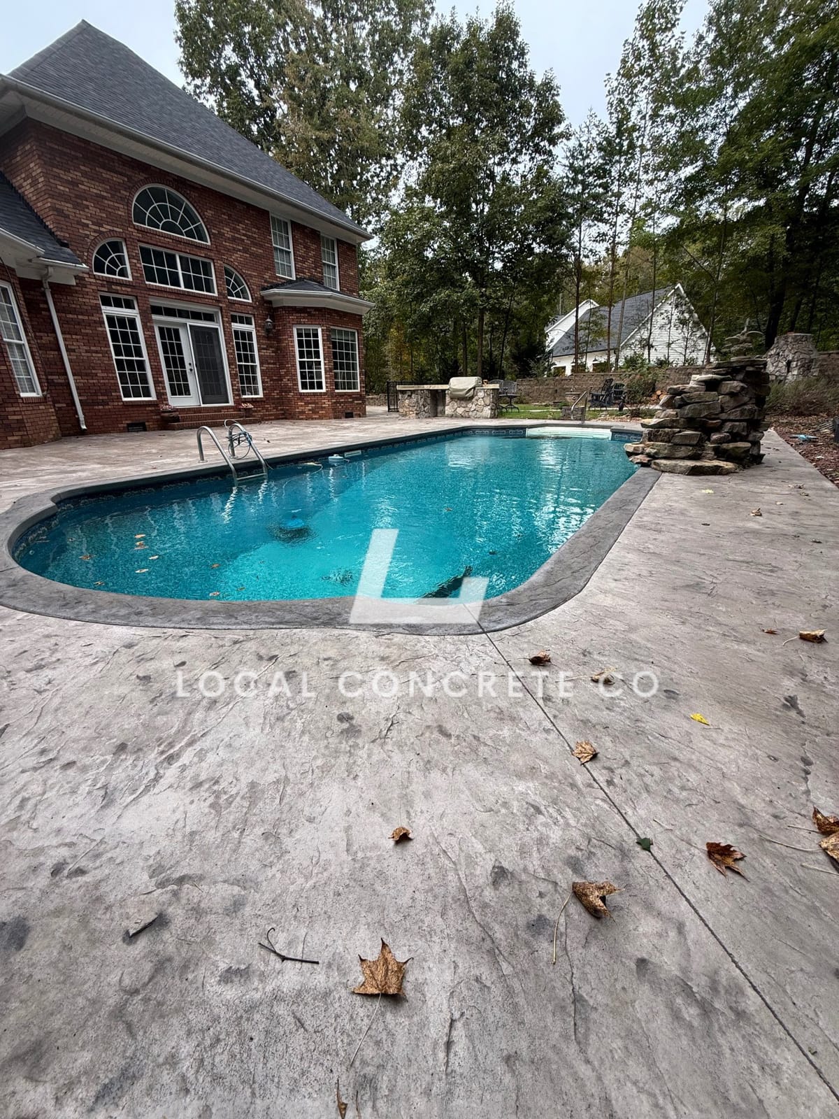 Concrete Pool Decks contractor in Charlotte, NC (Mecklenburg County) — Local Concrete Charlotte delivers driveway, patio, foundation, and decorative concrete work across the Carolinas with a 30-year structural standard.