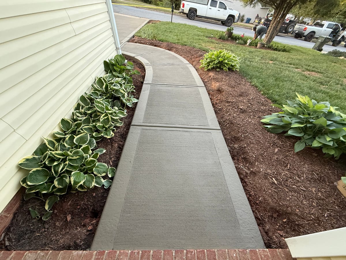 Concrete Sidewalks contractor in Charlotte, NC (Mecklenburg County) — Local Concrete Charlotte delivers driveway, patio, foundation, and decorative concrete work across the Carolinas with a 30-year structural standard.