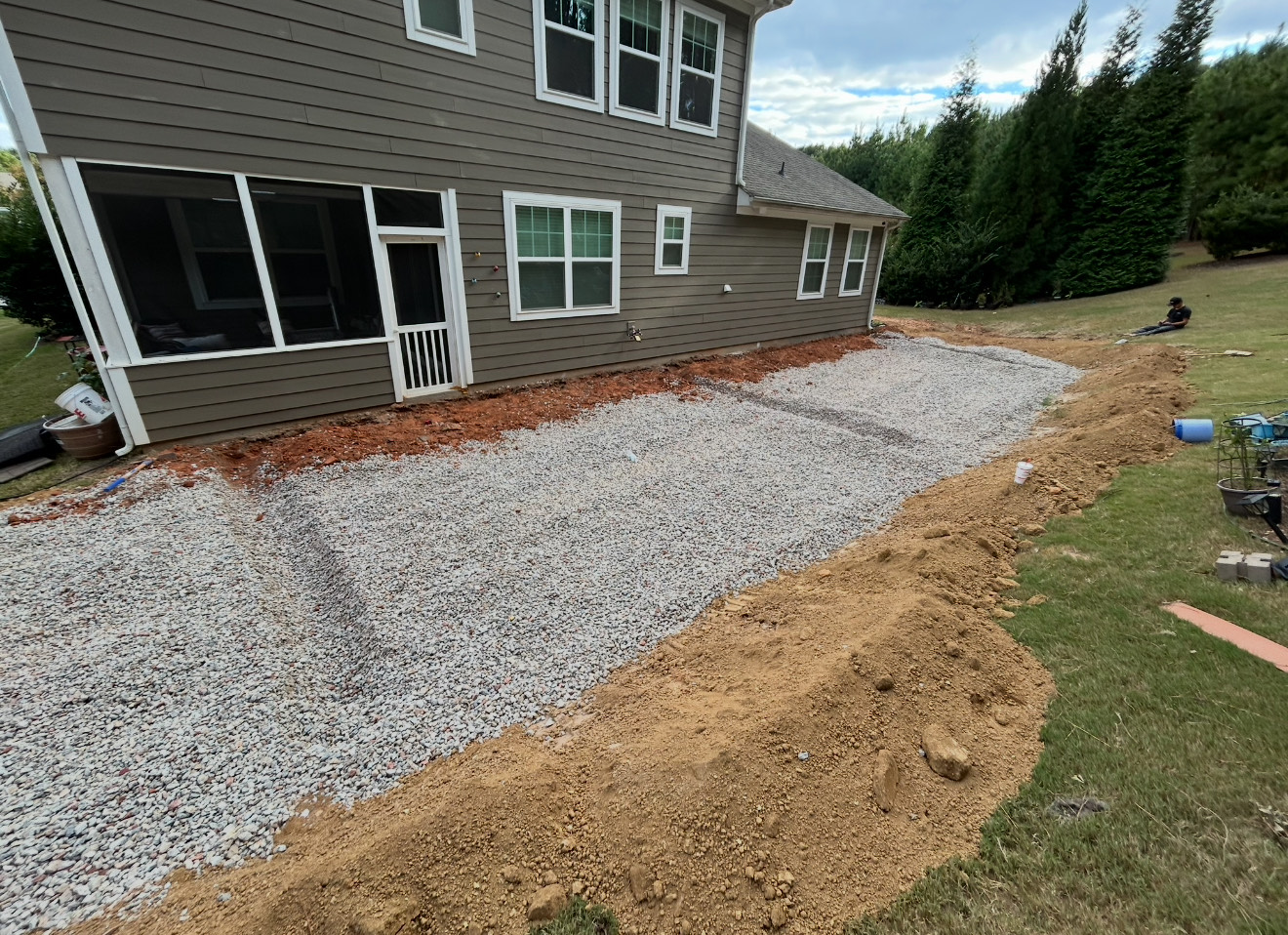 Step 04: Site Access + Property Protection in Charlotte, NC concrete project by Local Concrete Charlotte