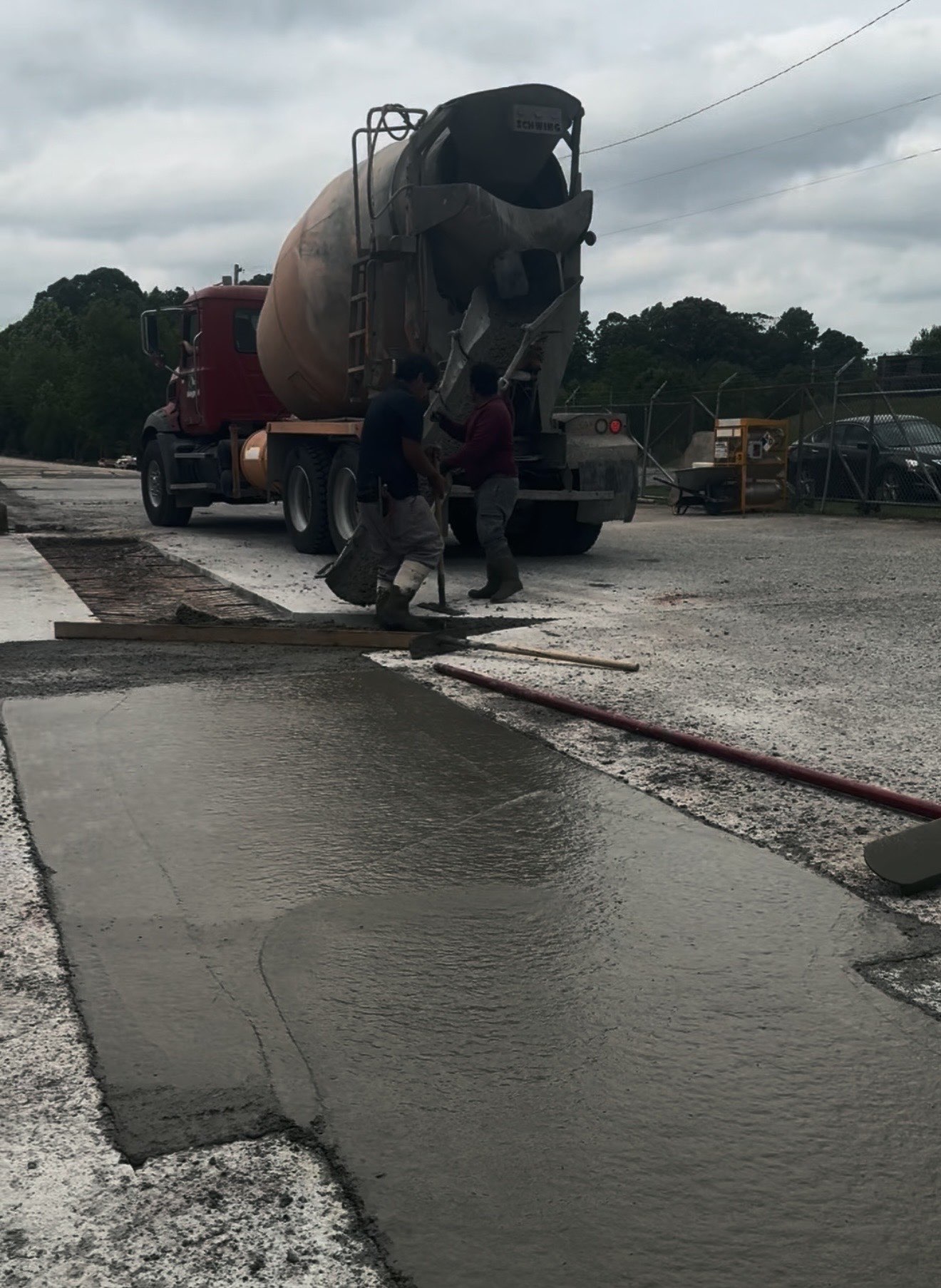 Step 10: Placement Without Cold Joints in Charlotte, NC concrete project by Local Concrete Charlotte